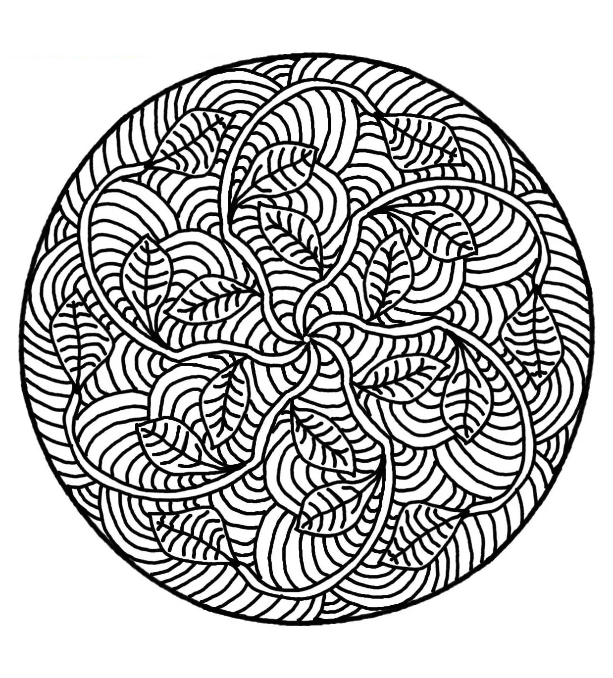 Joli Mandala: Harmonie und Natur (Thematische Mandalas : Blumen & Vegetation)