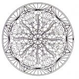 Harmonie und Vegetation (Thematische Mandalas : Blumen & Vegetation)