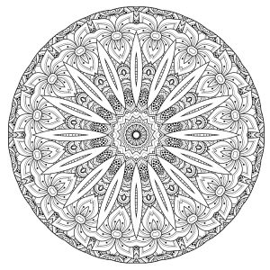 Hochwertiges Mandala