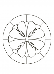 Kostenlose mandala zum ausdrucken einfach fur kinder 33565