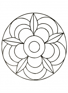 Mandala-Blume