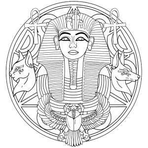 Mandala Tutanchamun - Version 2
