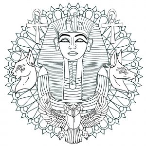 Mandala Tutanchamun - Version 1