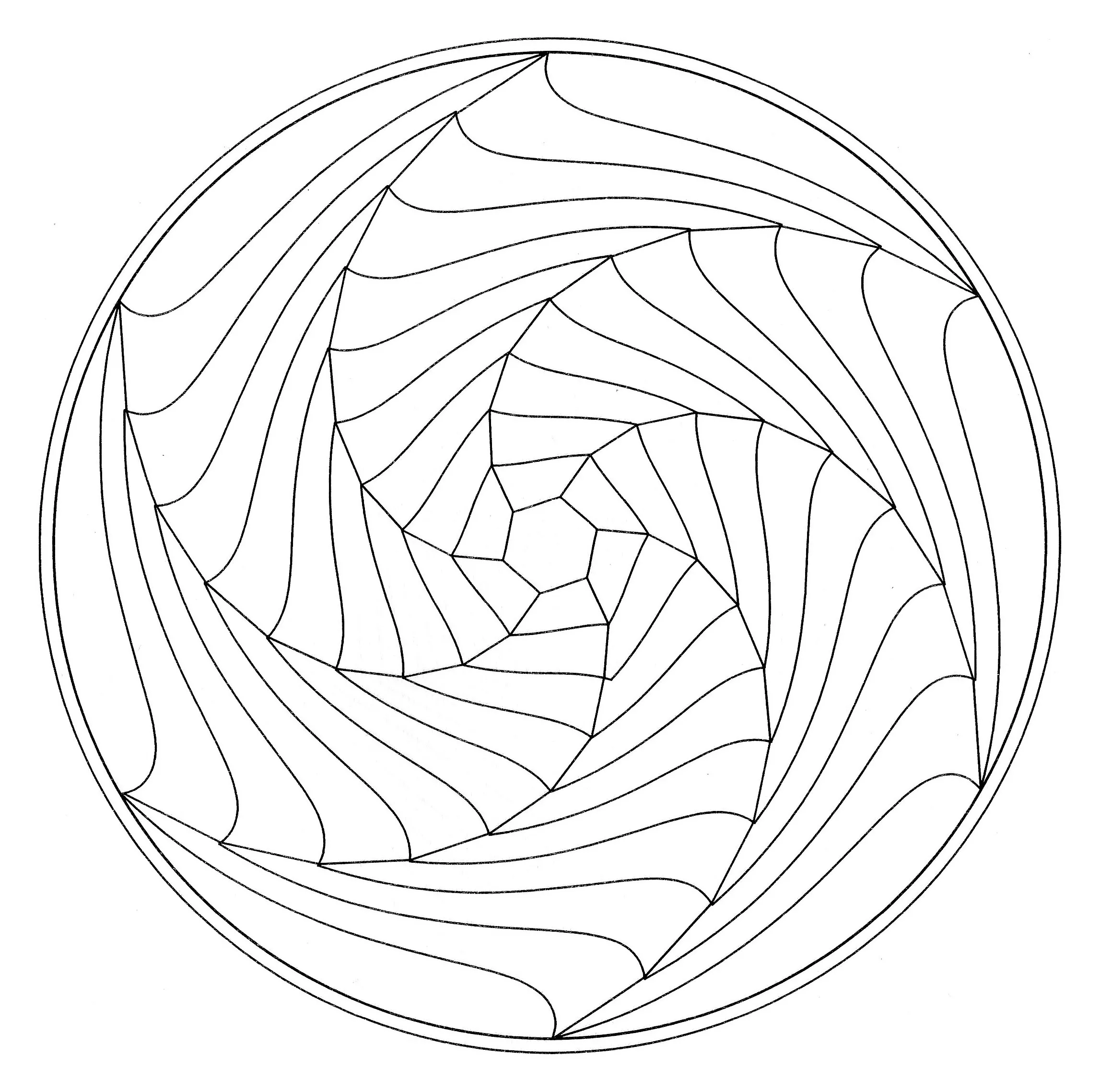 Mandala-zusammenstellend-mit-dem-Objektiv-eines-Fotoapparates (Thematische Mandalas : Geometrische Muster)