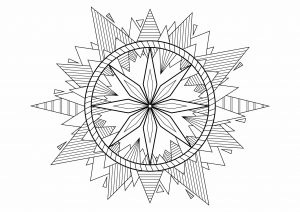 Pyramiden Mandala