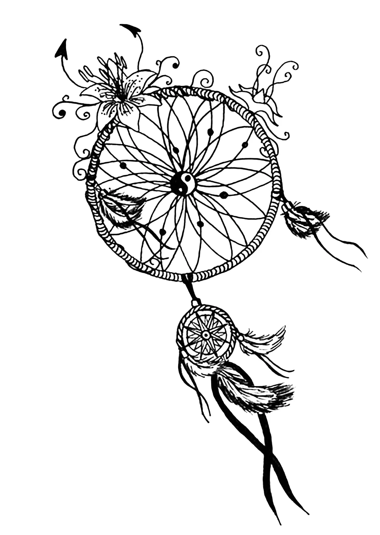 Mandala-idee-inspiration-tatouage-1 (Thematische Mandalas : Tattoo-Designs)
