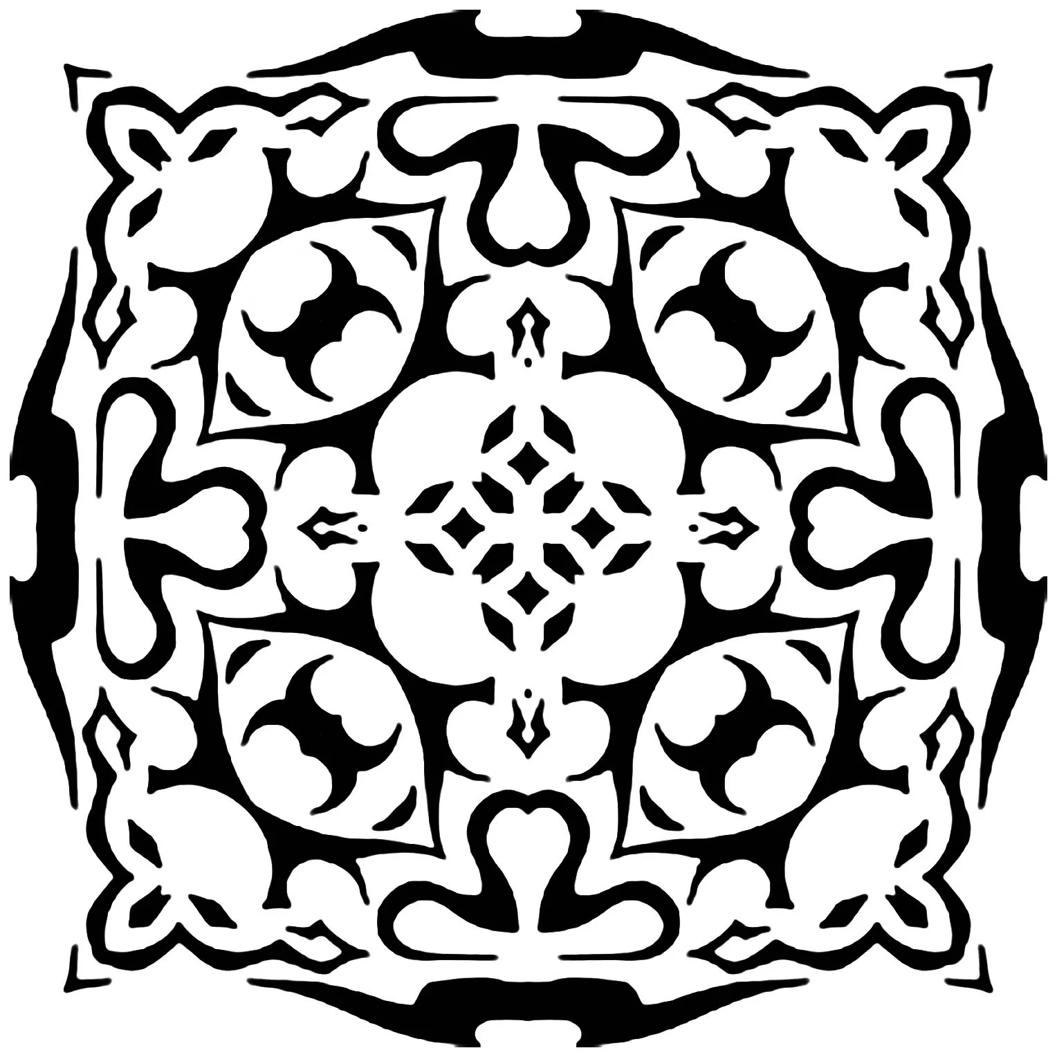 Mandala / Tribal-Tätowierung (Thematische Mandalas : Tattoo-Designs)