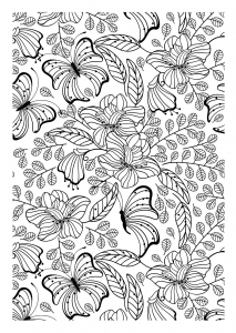 natur-schmetterlinge-kolorieren-erwachsene-schwierig (Images tagged "schmetterling")