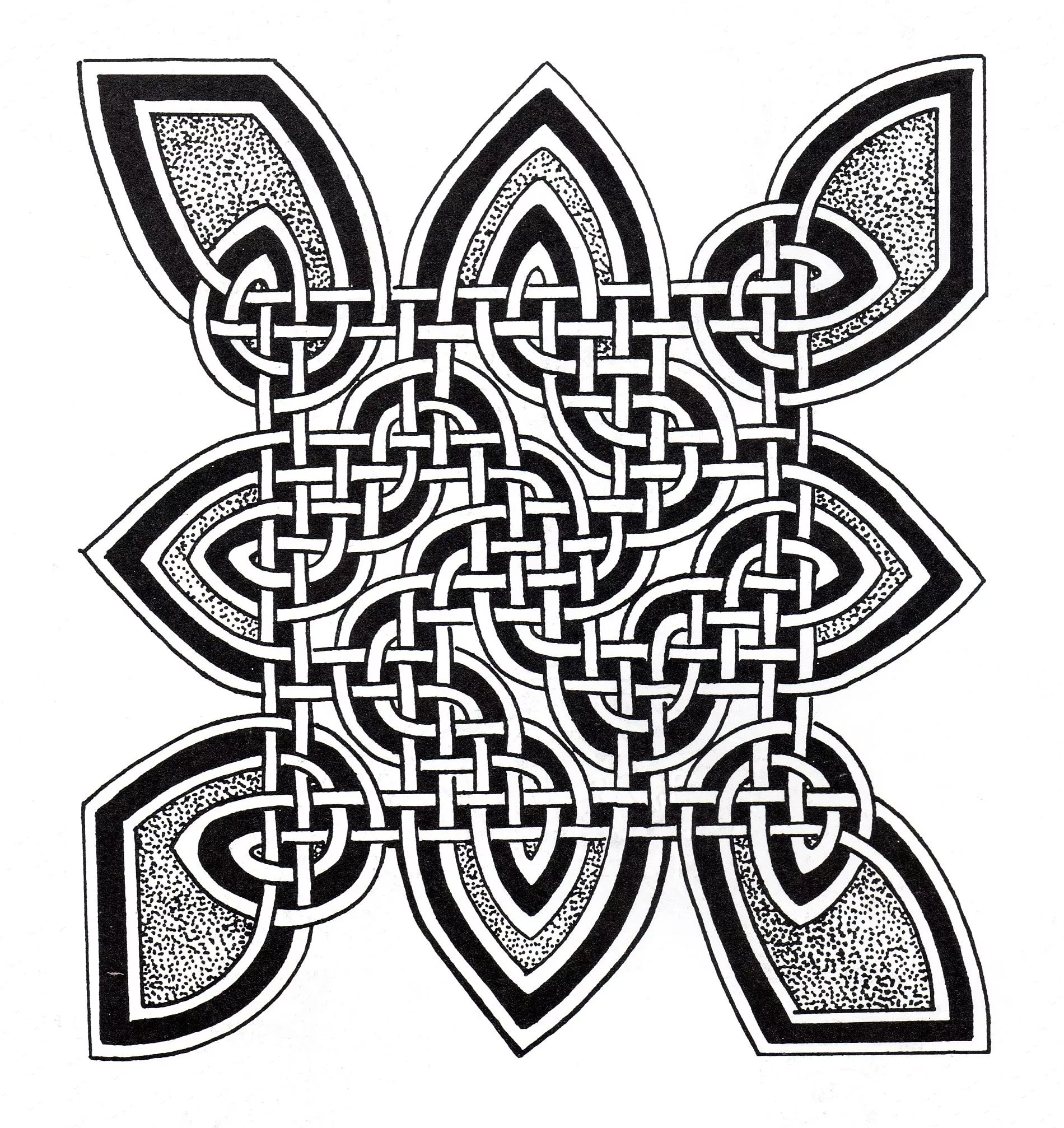 Seltsames Mandala (Schwierigkeitsgrad Mandalas : Normal)