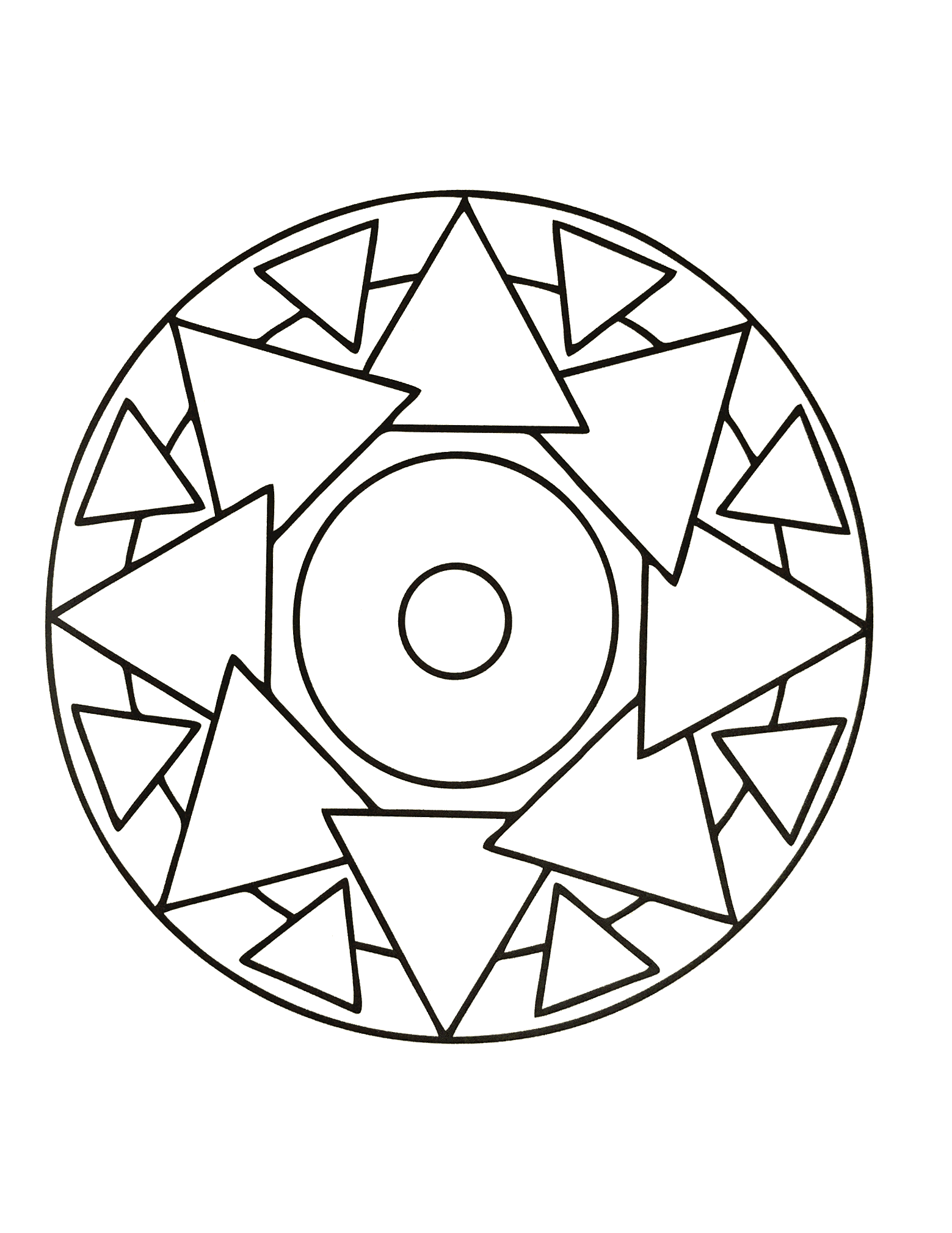 Mandalas-ein-imprimer-gratuit (22) (Schwierigkeitsgrad Mandalas : Normal)