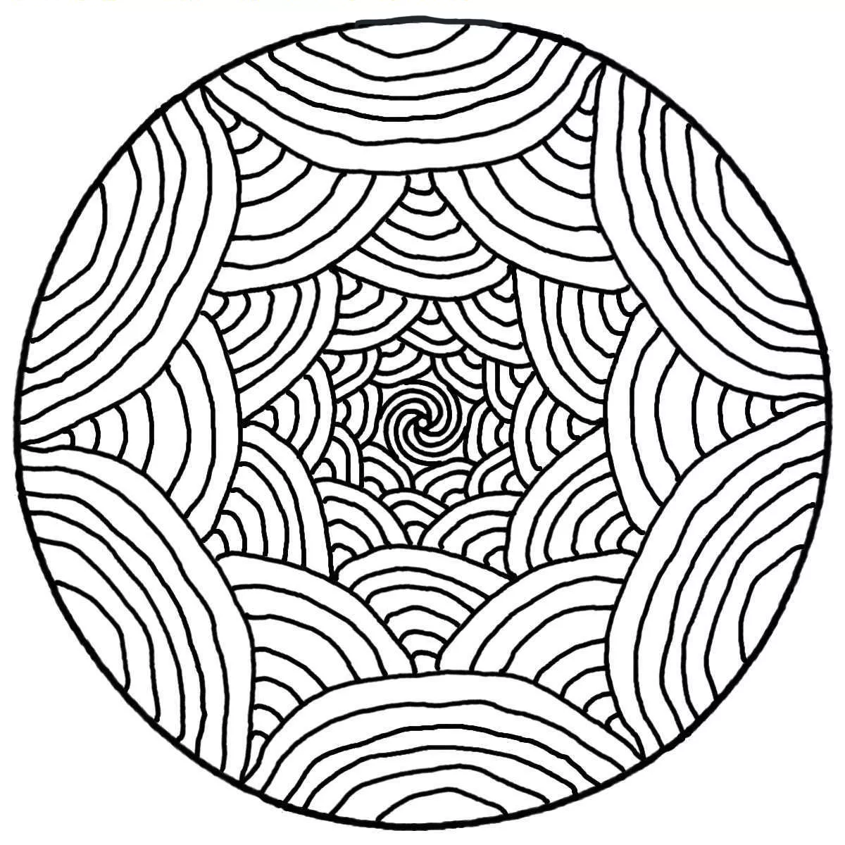 Mandala (Schwierigkeitsgrad Mandalas : Normal)