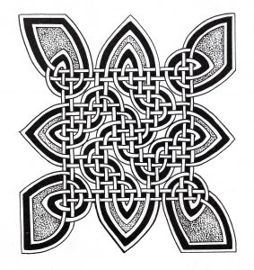 Seltsames Mandala (Schwierigkeitsgrad Mandalas : Normal)
