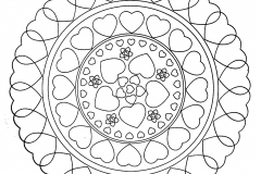 mandala-a-colorier-gratuit-a-imprimer (16) (Schwierigkeitsgrad Mandalas : Normal)