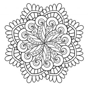 Mandala Blumen