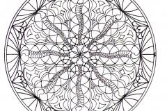 Mandala A Colorier Gratuit A Imprimer  3 