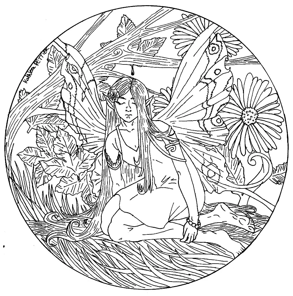 Mandala-a-colorier-difficult (6) (Schwierigkeitsgrad Mandalas : Schwierig)