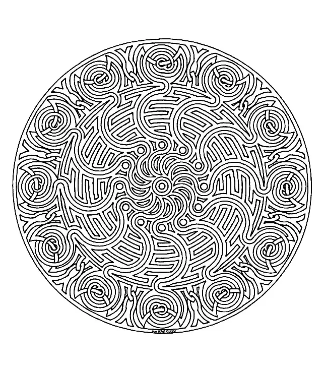 Mandala-a-colorier-difficult (1) (Schwierigkeitsgrad Mandalas : Schwierig)
