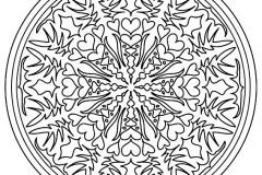 Mandala A Colorier Adult Difficult  26 