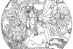 Mandala A Colorier Adult Difficult  6 