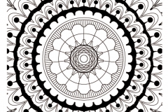 Mandala A Colorier Adult Difficult  13 