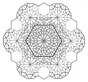 Hexagone Mandala