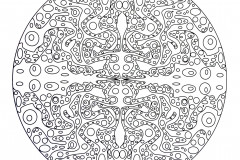 Mandala A Colorier Adulte Difficile  30 
