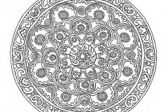 Mandala A Colorier Adulte Difficile  22 