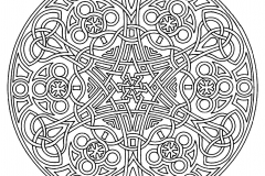 Mandala A Colorier Adult Difficult  8 