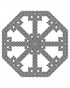 Schönes harmonisches keltisches Mandala