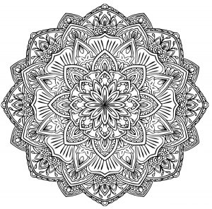 mandala-a-colorier-gratuit-blumen-diffizil