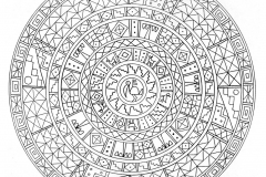 Mandala A Colorier Adulte Difficile  25 