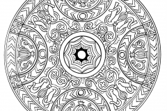 Mandala A Colorier Adulte Difficile  20 