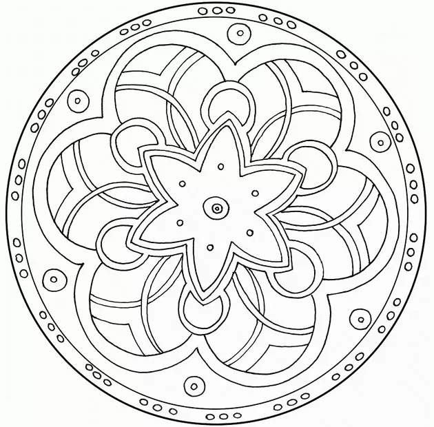 Mandala-a-colorier-zen-relax-gratuit (4) (Thematische Mandalas : Zen & Anti-Stress)