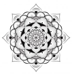 Vektor Mandala von Louise