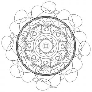 Joli Mandala (Thematische Mandalas : Zen & Anti-Stress)