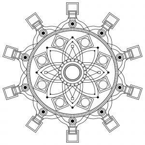 Mandala von MPC Design (Thematische Mandalas : Zen & Anti-Stress)